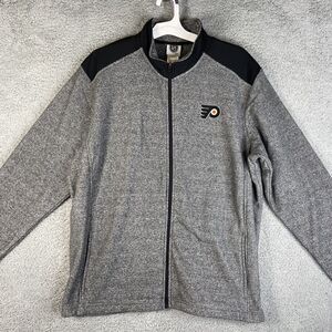 Philadelphia Flyers Men’s Size XL (46/48) Full Zip Fleece Jacket New NHL